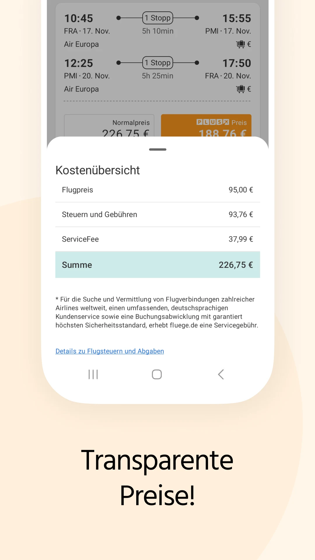 Fluege.de: günstige Flüge screenshot
