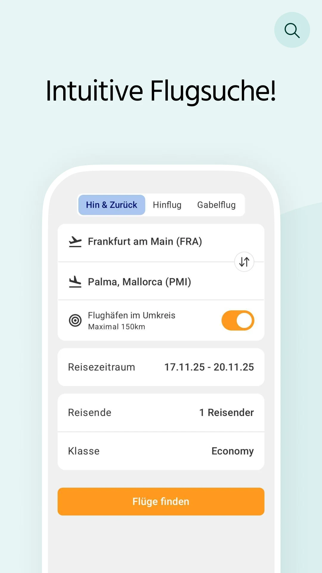 Fluege.de: günstige Flüge screenshot